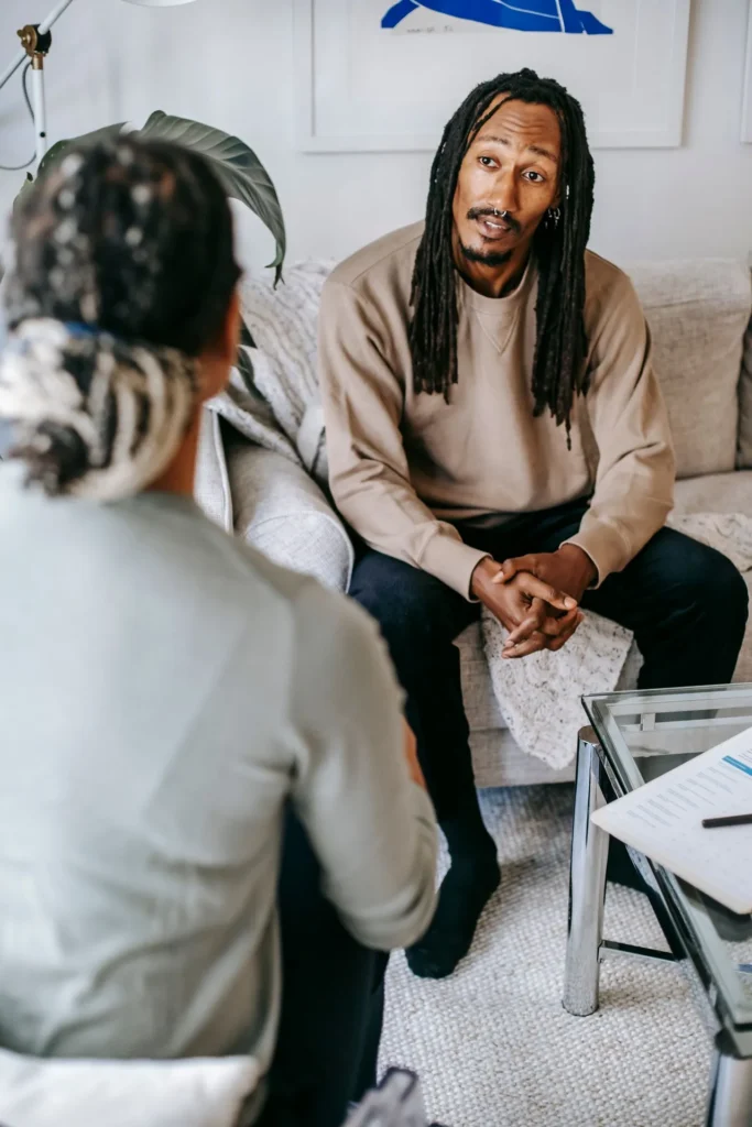Therapist in therapy